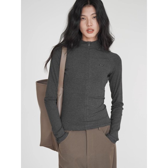 25F/w 슬림핏 여성 집업