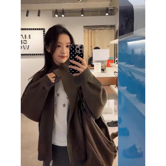 캐주얼 데일리 여성 자켓 올리브