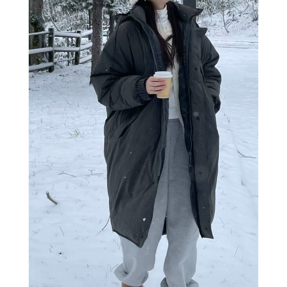 클래식 롱 패딩