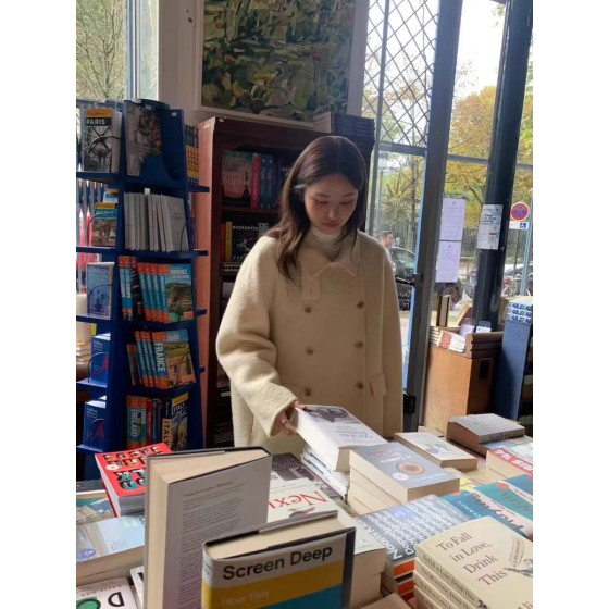 따뜻한 여성 가을감성 롱 코트